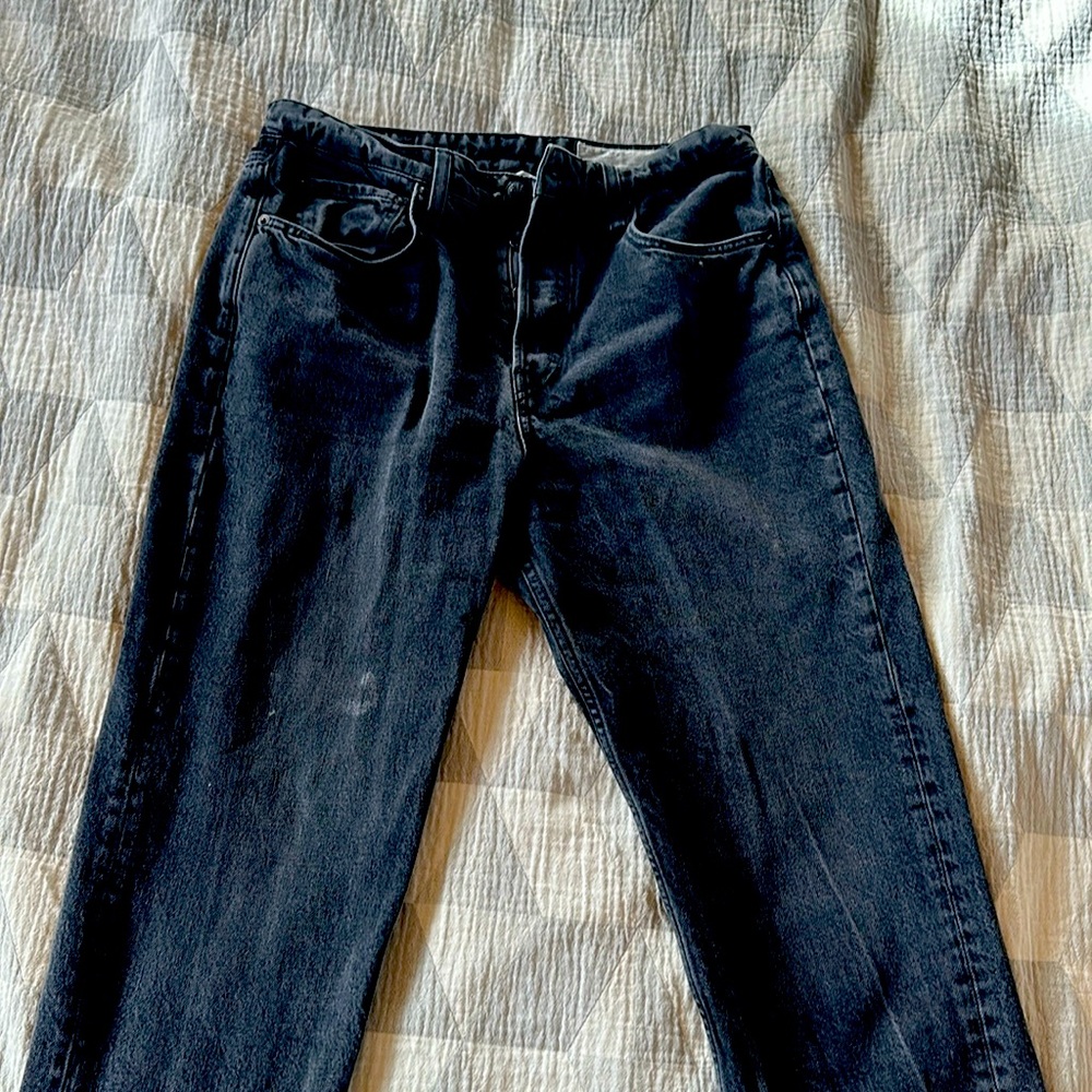 Rag’n’Bone cropped black jeans